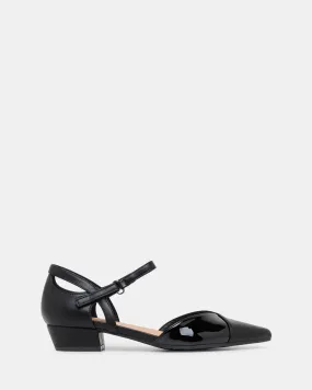 Abbey Black/Black Patent