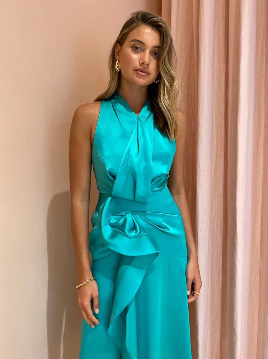 Acler Millbank Dress in Electric Green