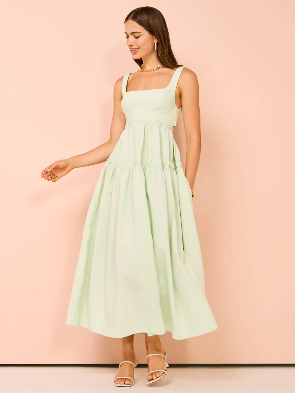 Acler Rangewood Midi Dress in Mint