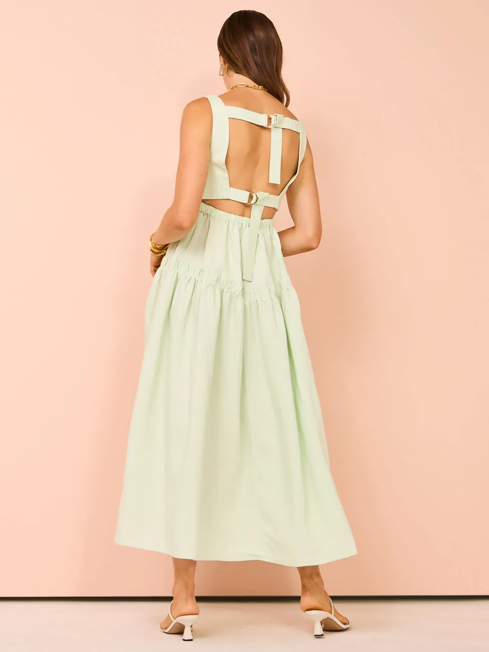 Acler Rangewood Midi Dress in Mint