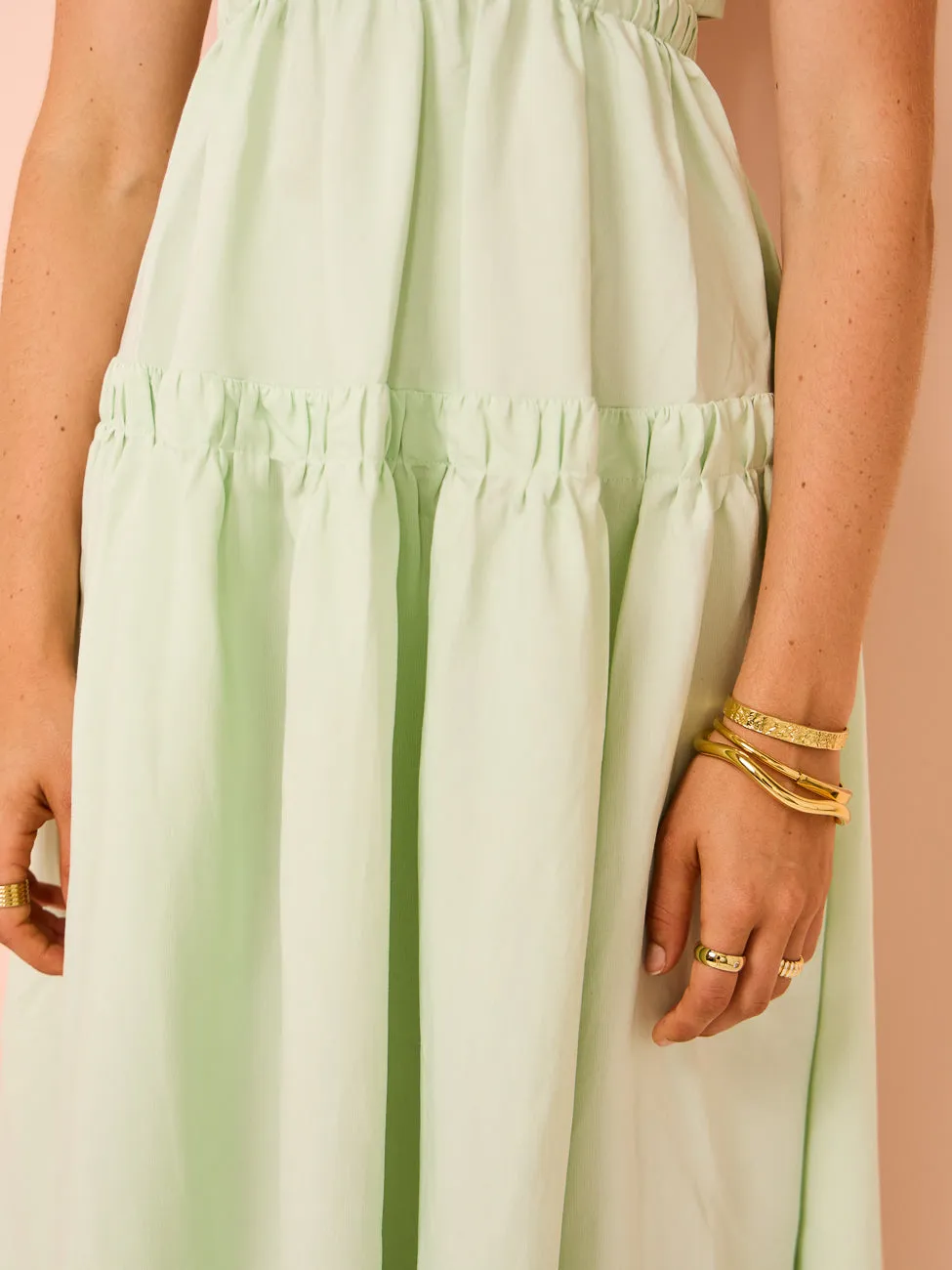 Acler Rangewood Midi Dress in Mint