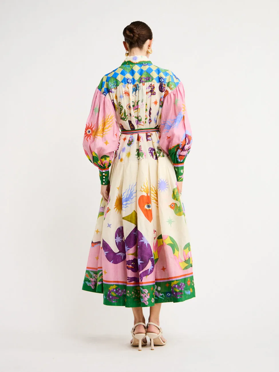 Alemais Seeker Shirtdress in Multi