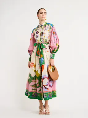 Alemais Seeker Shirtdress in Multi