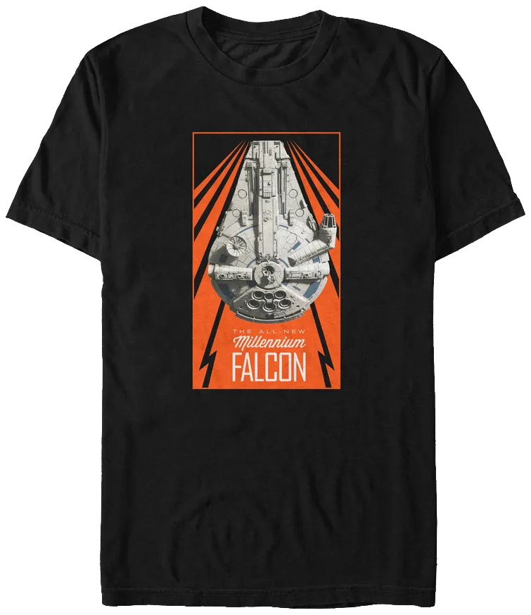 All-New Millennium Falcon Solo Star Wars T-Shirt