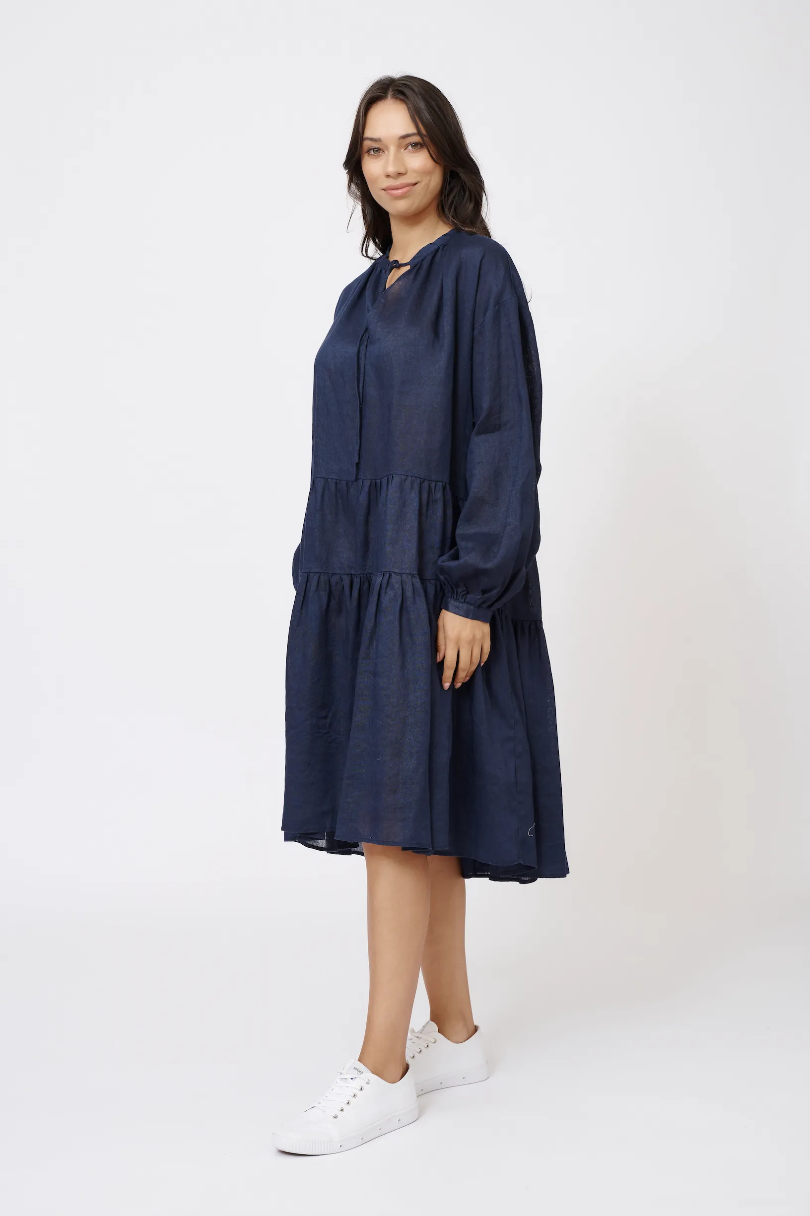 Amelia Dress- Navy