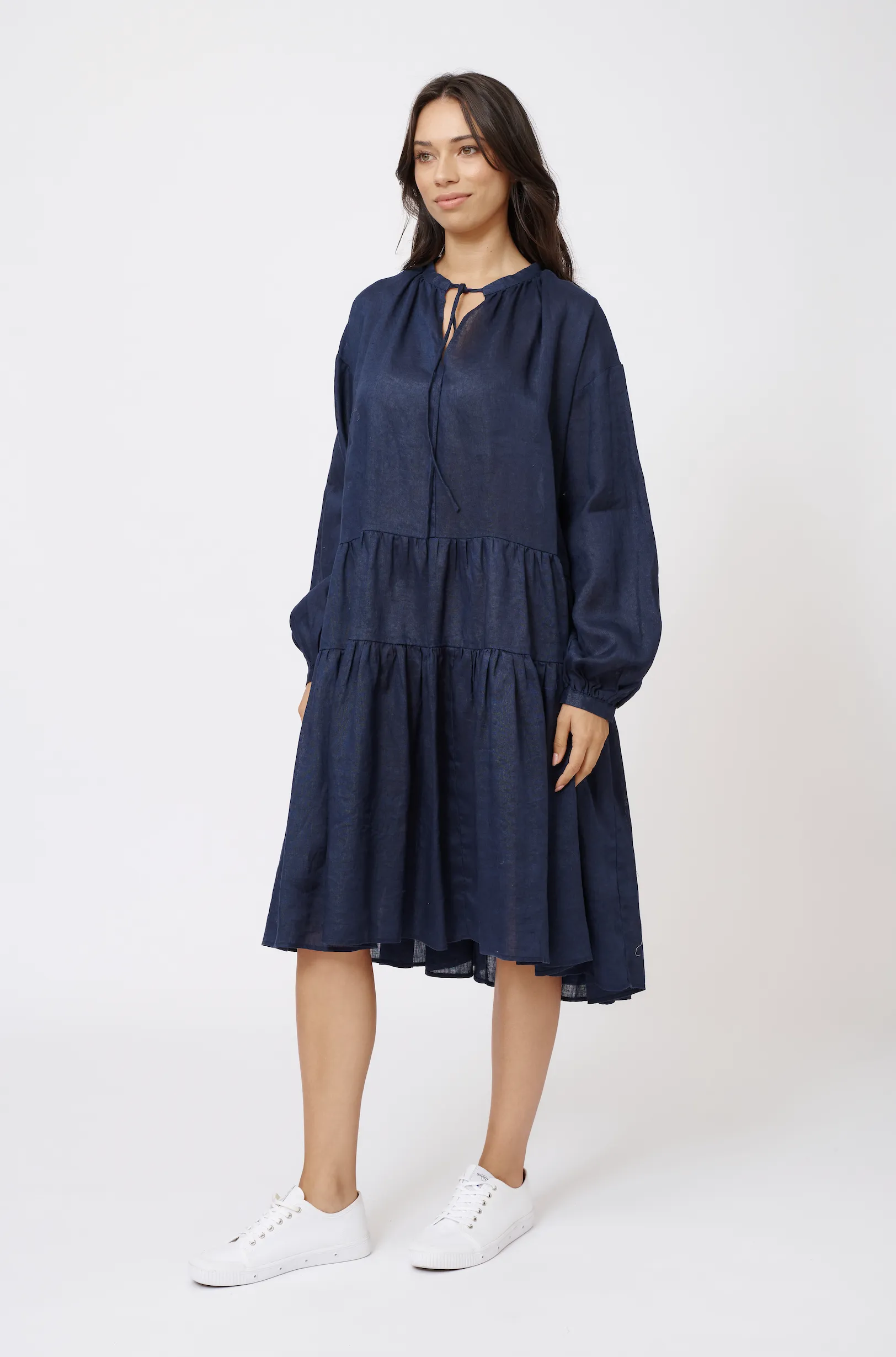 Amelia Dress- Navy