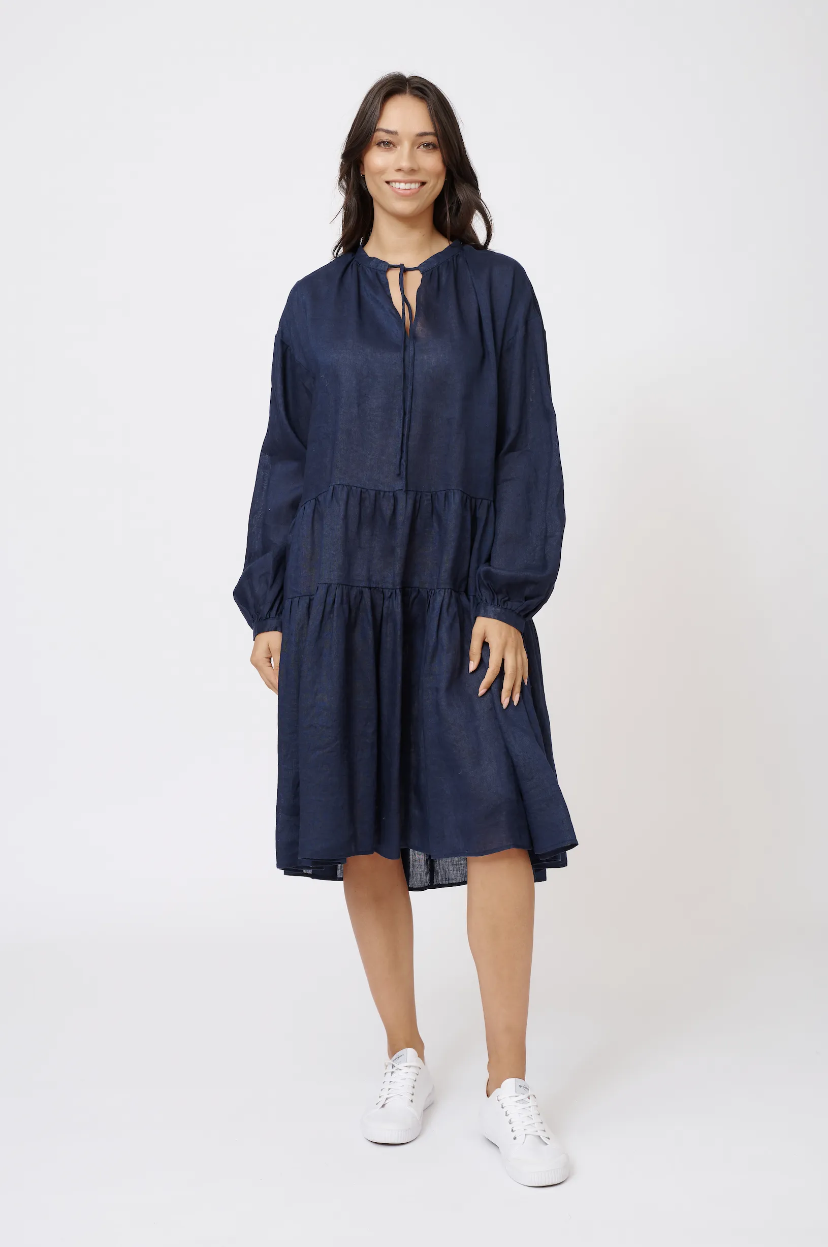 Amelia Dress- Navy