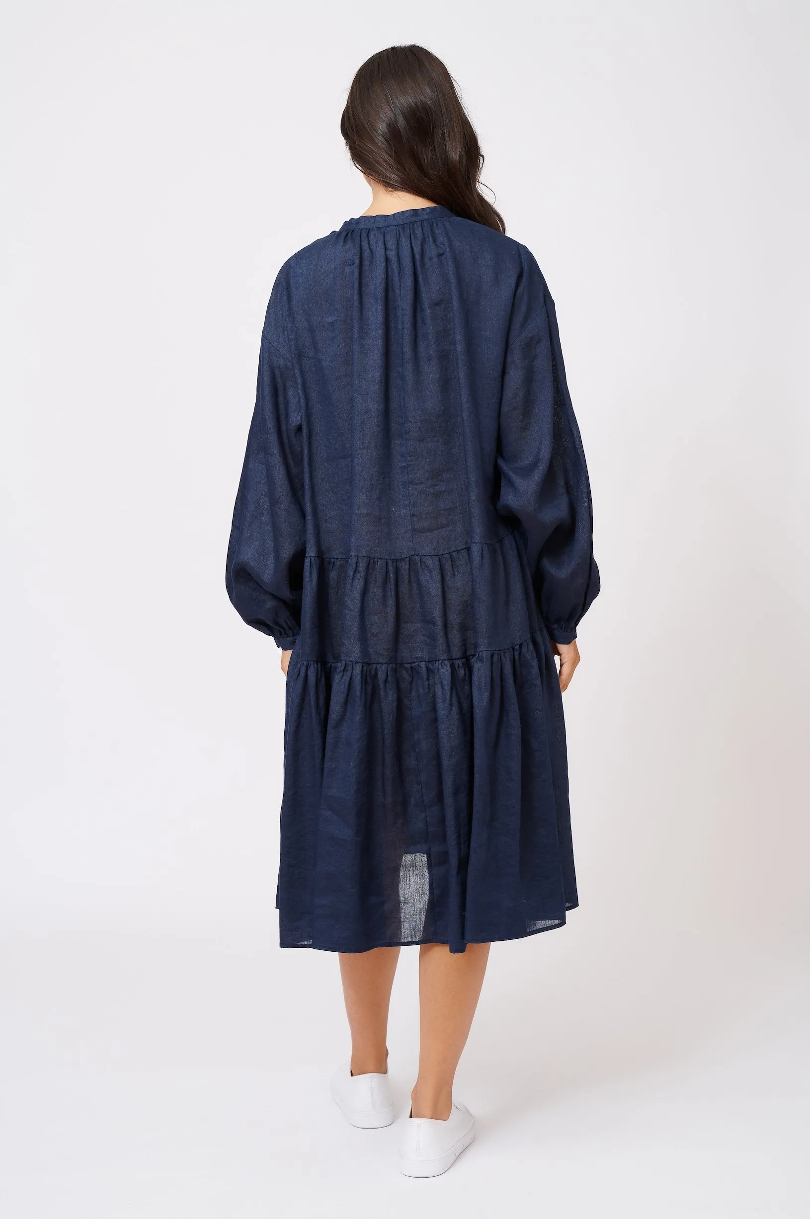 Amelia Dress- Navy