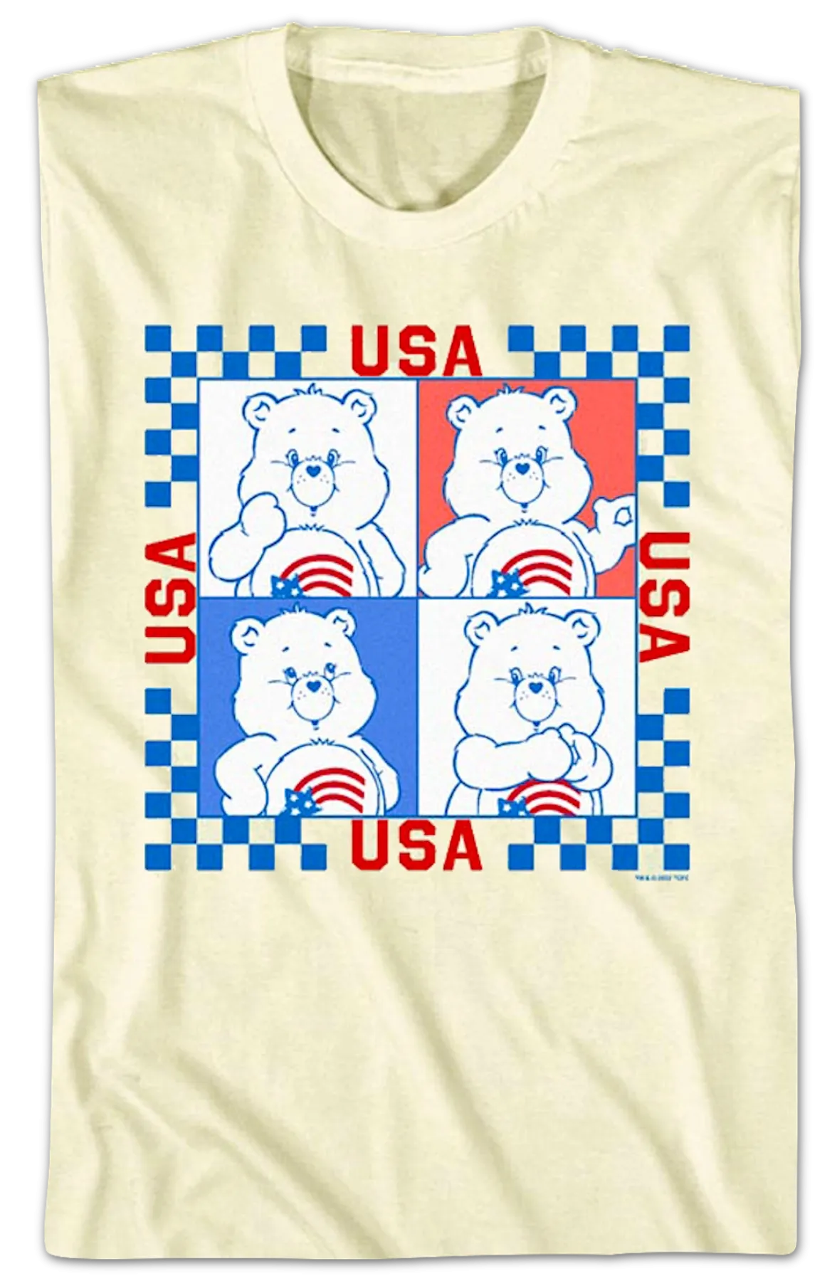 America Cares Bear Stamps Care Bears T-Shirt