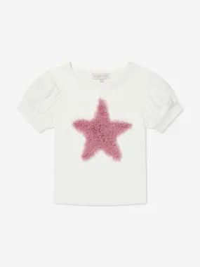 Angels Face Girls Suvannah Star T-Shirt in White