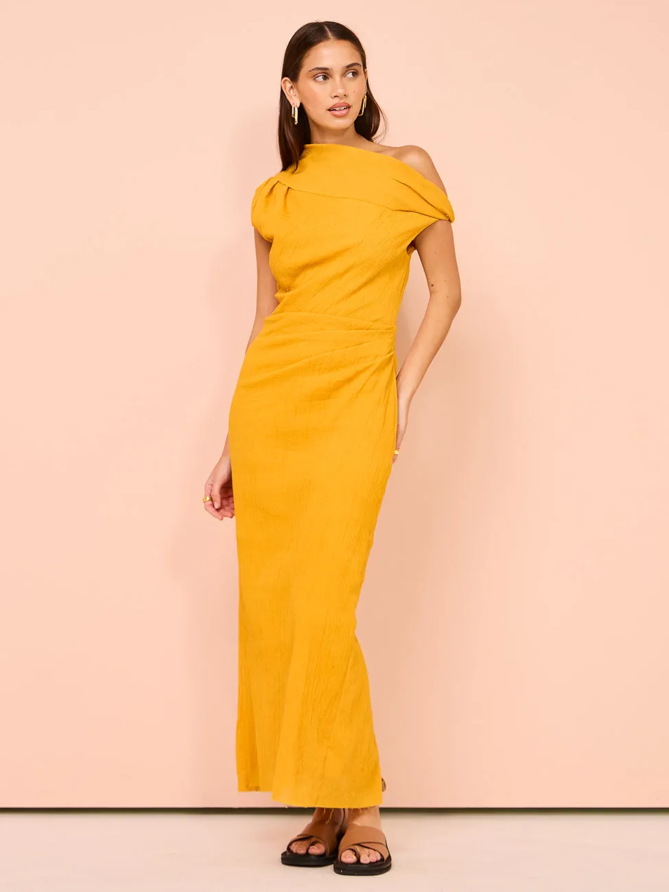 Anna Quan Eleni Dress in Tumeric