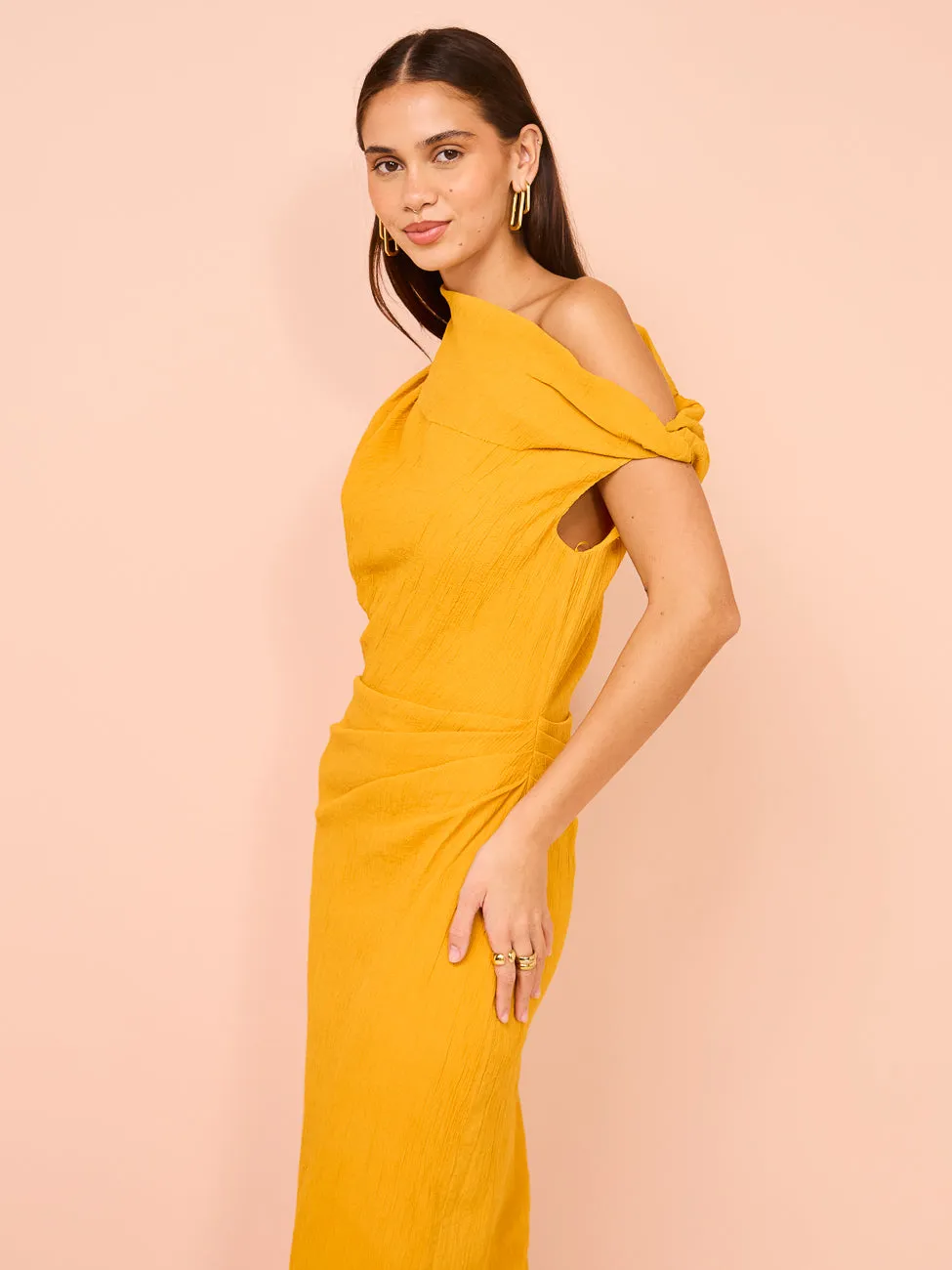 Anna Quan Eleni Dress in Tumeric