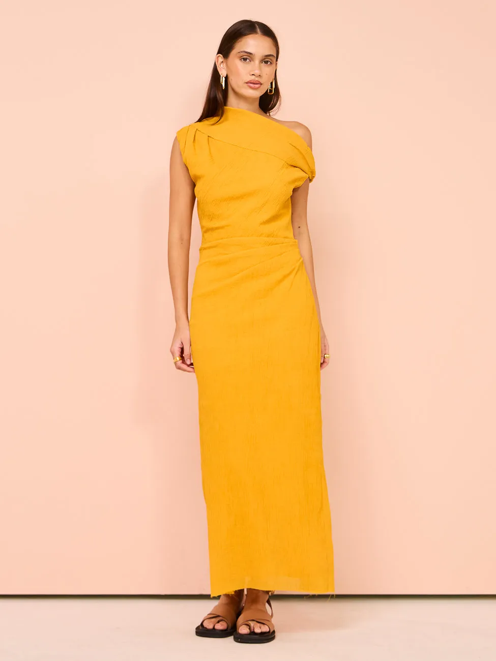 Anna Quan Eleni Dress in Tumeric