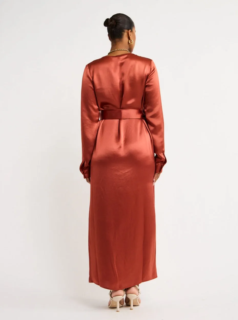 Anna Quan Harlow Dress in Bruschetta