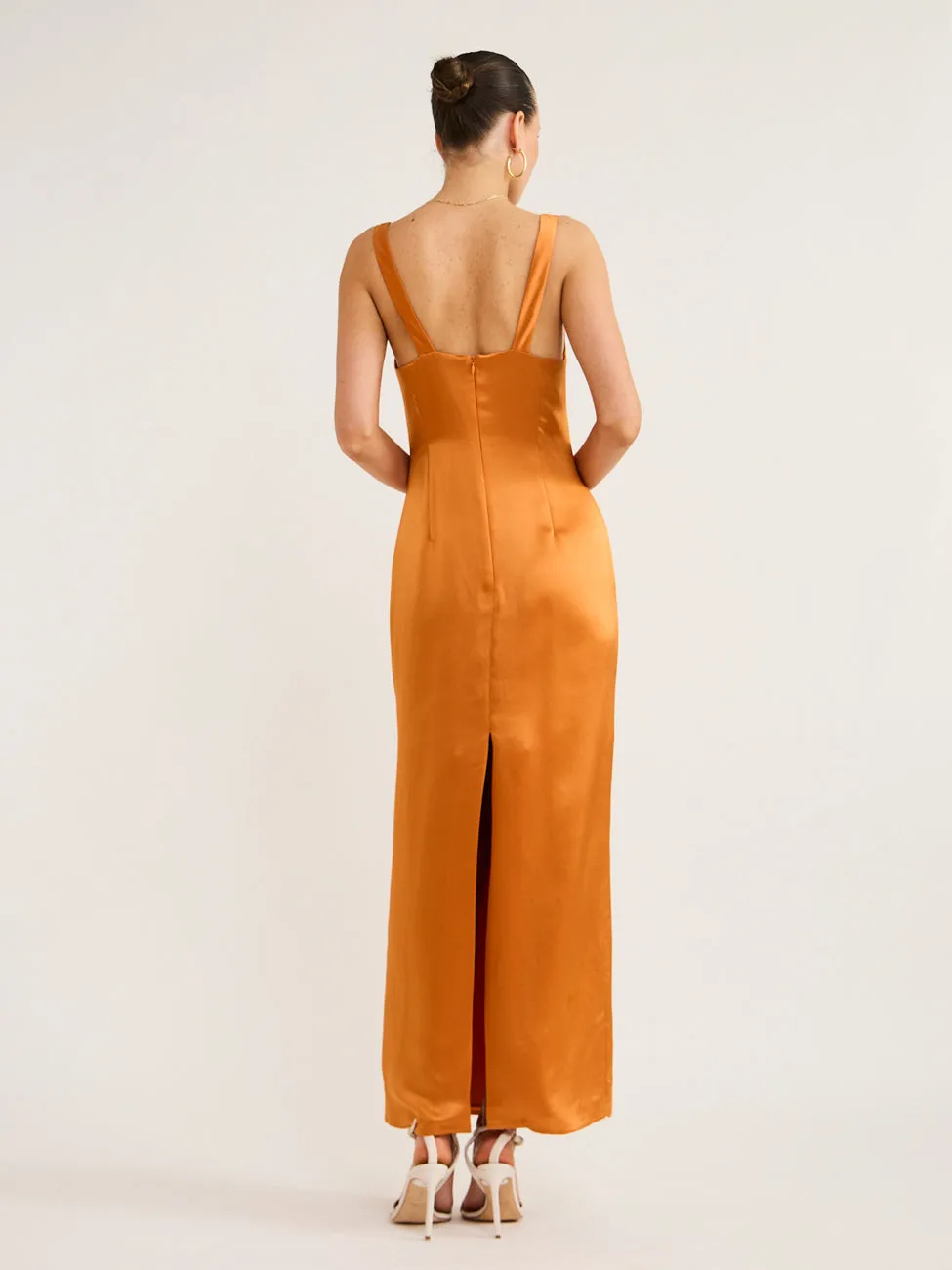 Anna Quan Lillana Dress in Kumquat