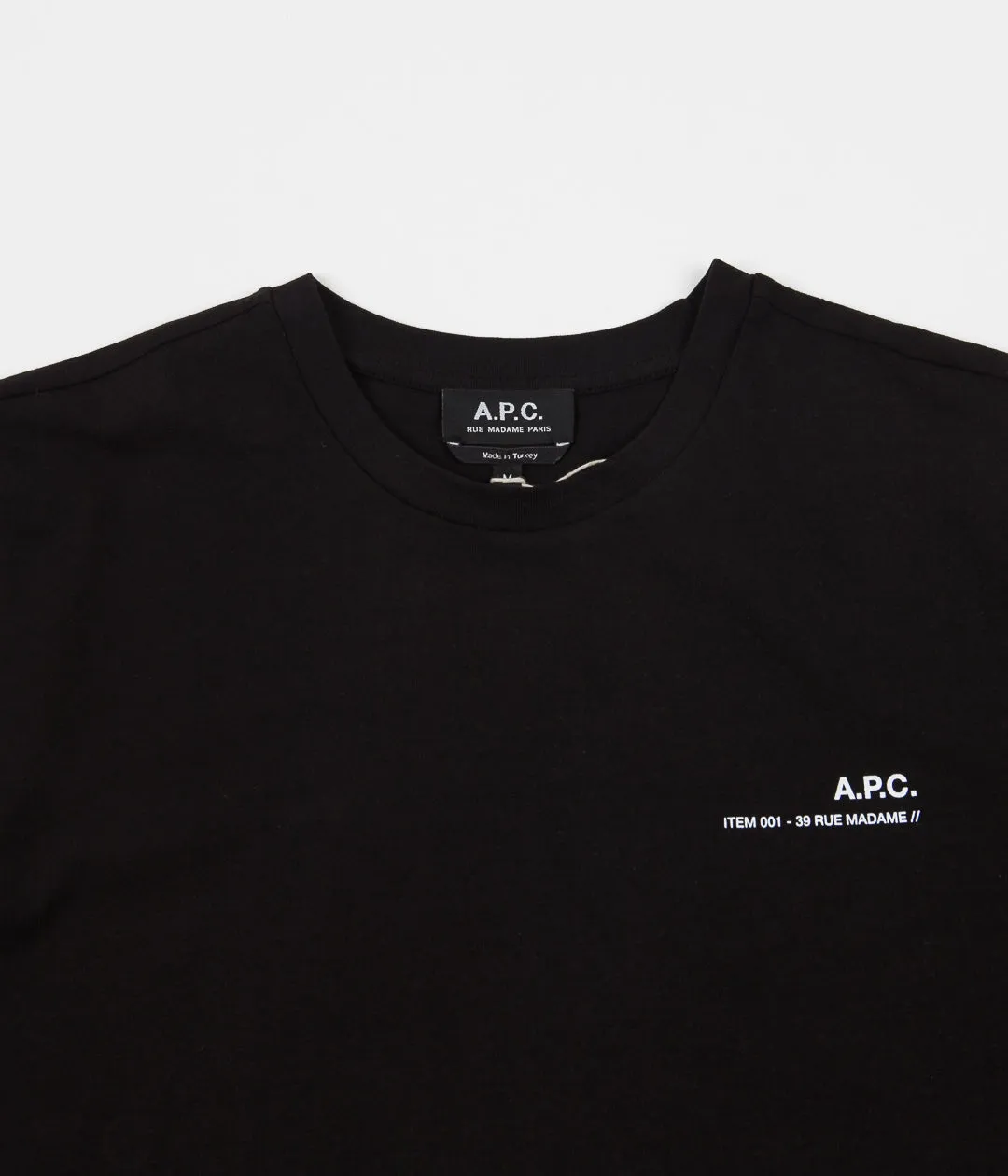 A.P.C. Item T-Shirt - Black