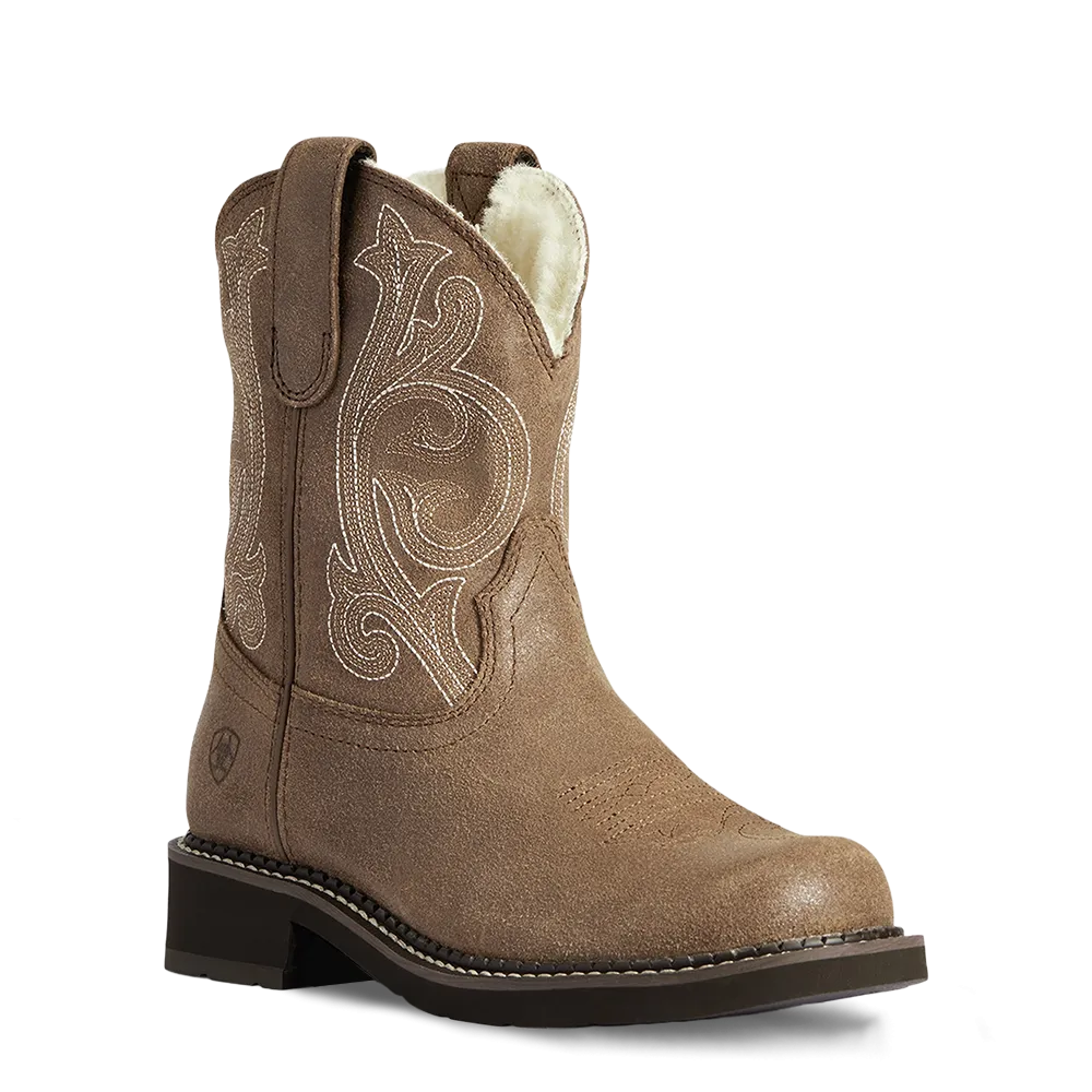 Ariat Ladies Fatbaby Heritage Cozy Ash Brown Boots 10038374