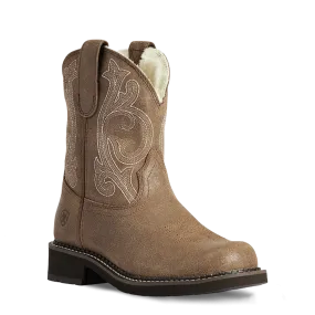 Ariat Ladies Fatbaby Heritage Cozy Ash Brown Boots 10038374