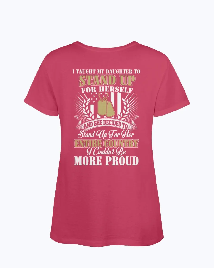 Army Mom More Proud Daughter Plus T-shirts