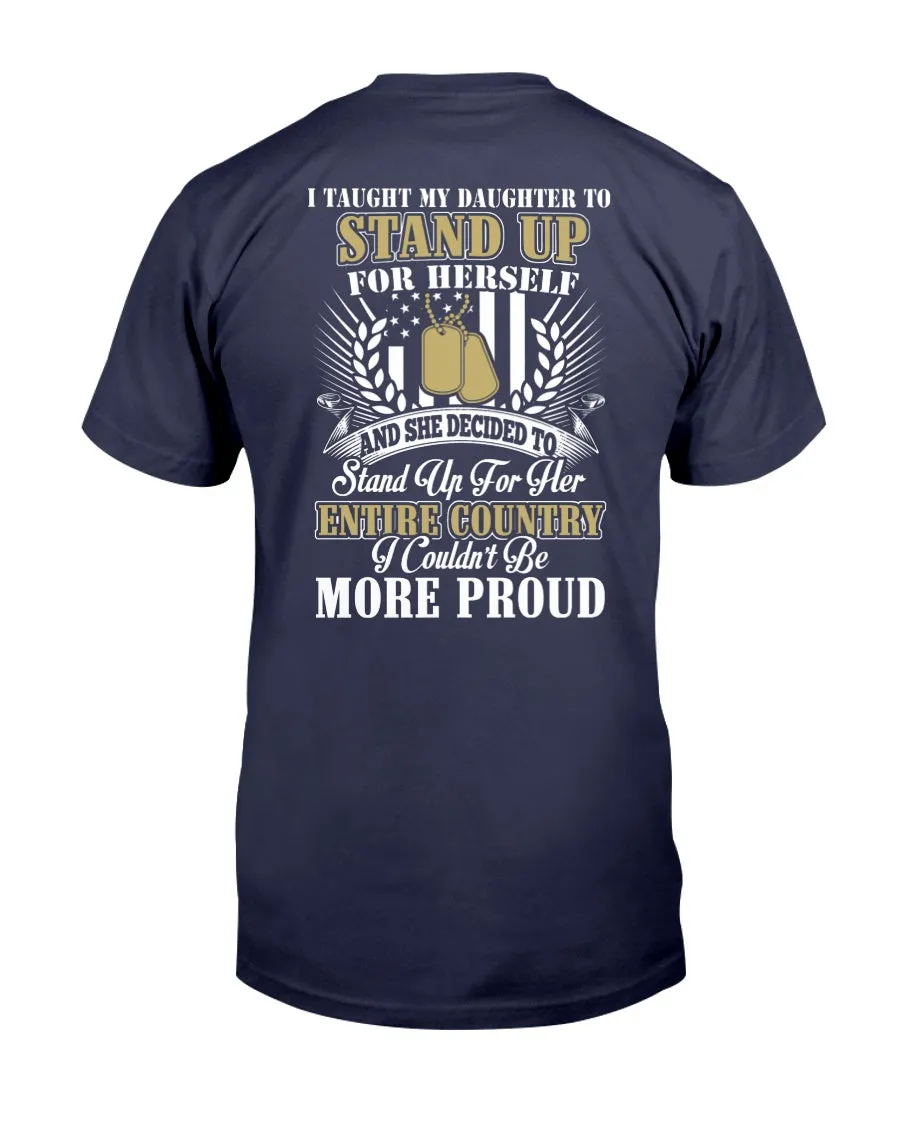 Army Mom More Proud Daughter Plus T-shirts