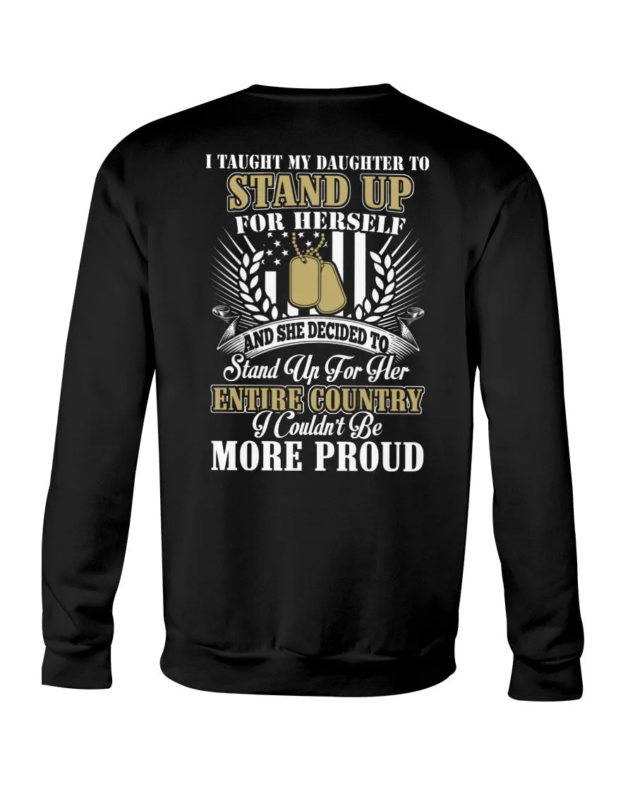 Army Mom More Proud Daughter Plus T-shirts