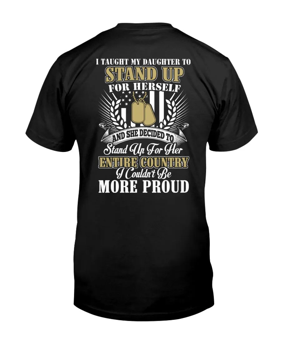 Army Mom More Proud Daughter Plus T-shirts