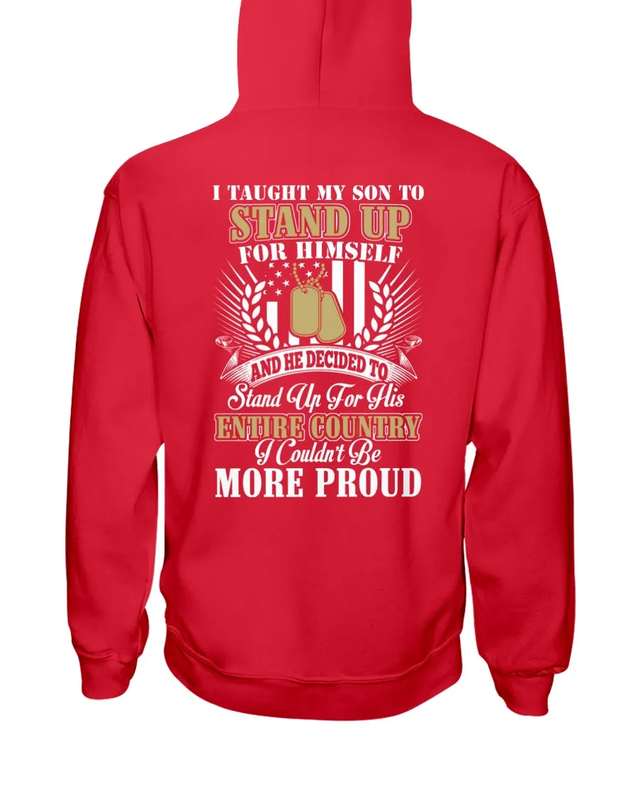 Army Mom More Proud Military T-shirts