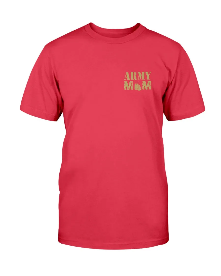 Army Mom More Proud Military T-shirts