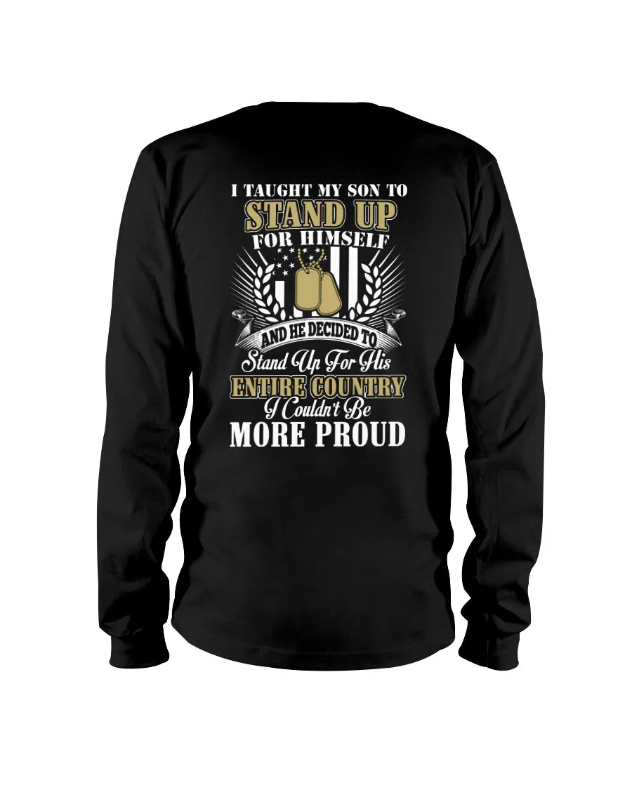 Army Mom More Proud Military T-shirts