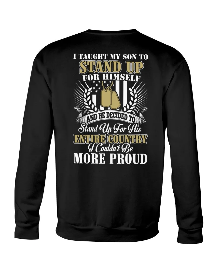 Army Mom More Proud Military T-shirts