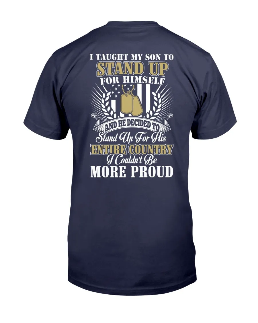 Army Mom More Proud Military T-shirts