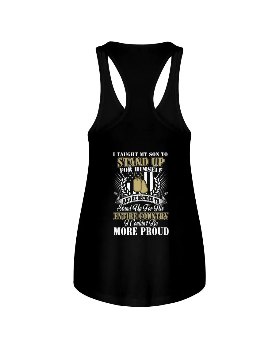 Army Mom More Proud Military T-shirts