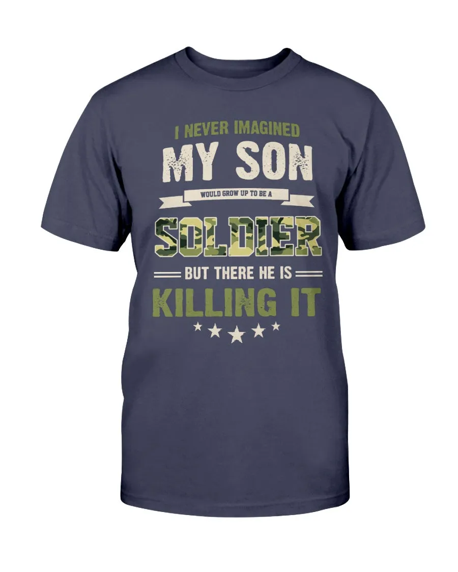 Army Mom Never Imagined T-shirts