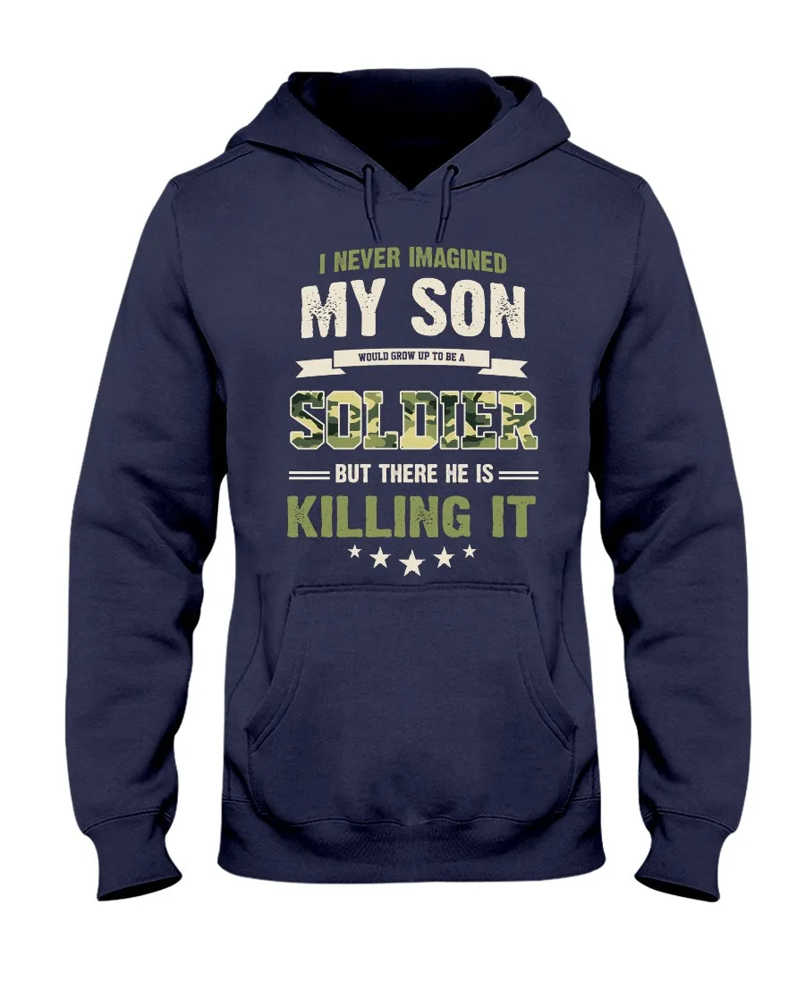 Army Mom Never Imagined T-shirts