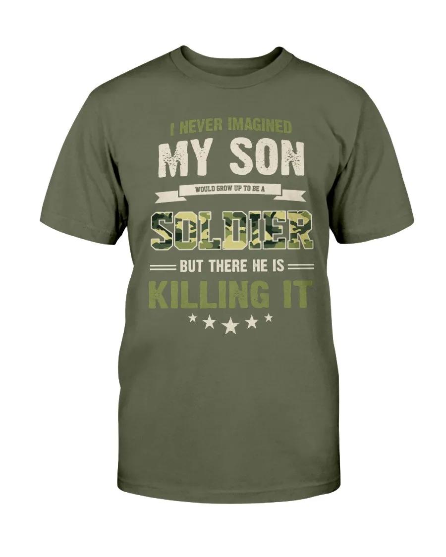 Army Mom Never Imagined T-shirts