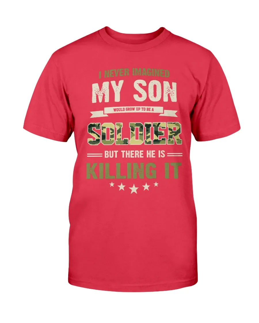 Army Mom Never Imagined T-shirts