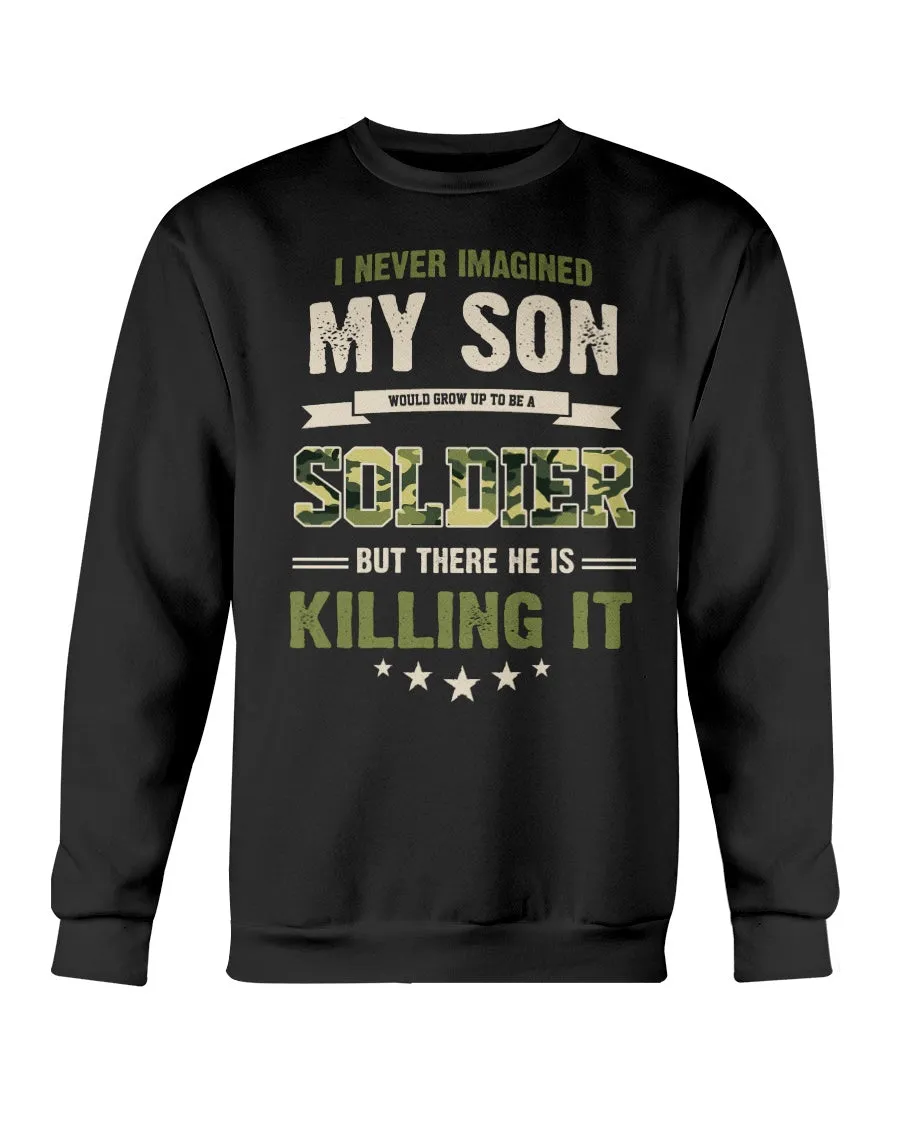 Army Mom Never Imagined T-shirts