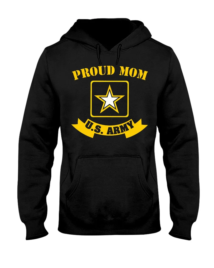 Army Mom Proud US T-shirts