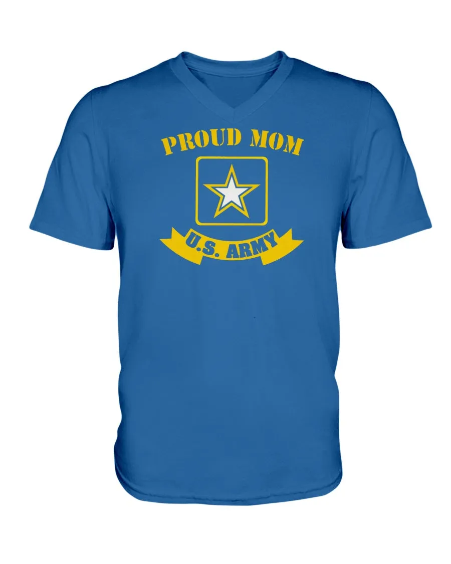 Army Mom Proud US T-shirts