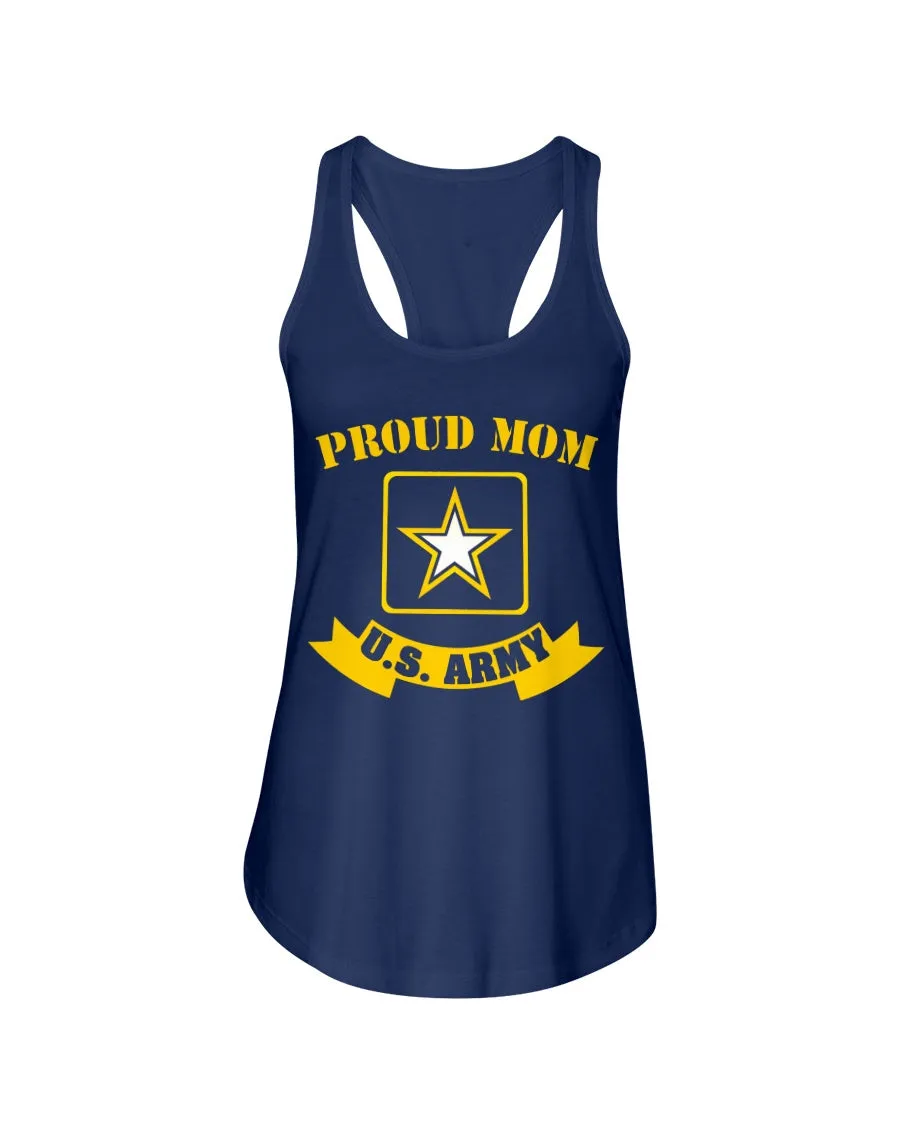 Army Mom Proud US T-shirts