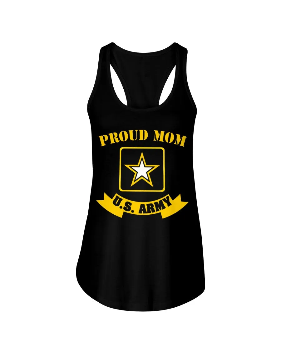 Army Mom Proud US T-shirts