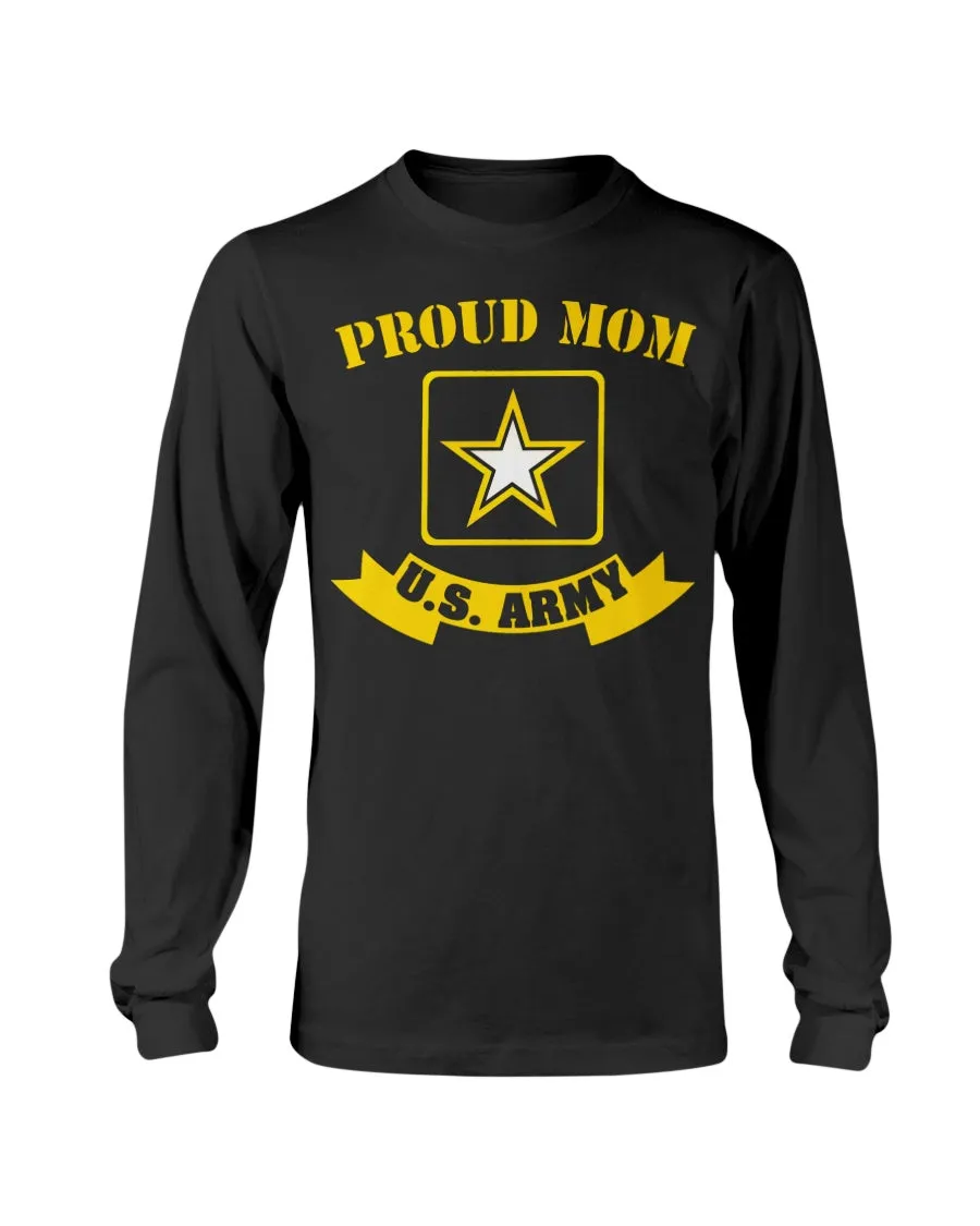 Army Mom Proud US T-shirts