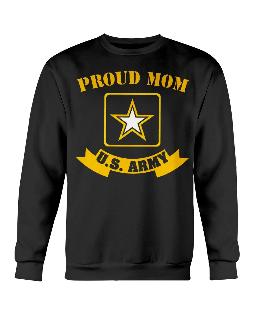 Army Mom Proud US T-shirts