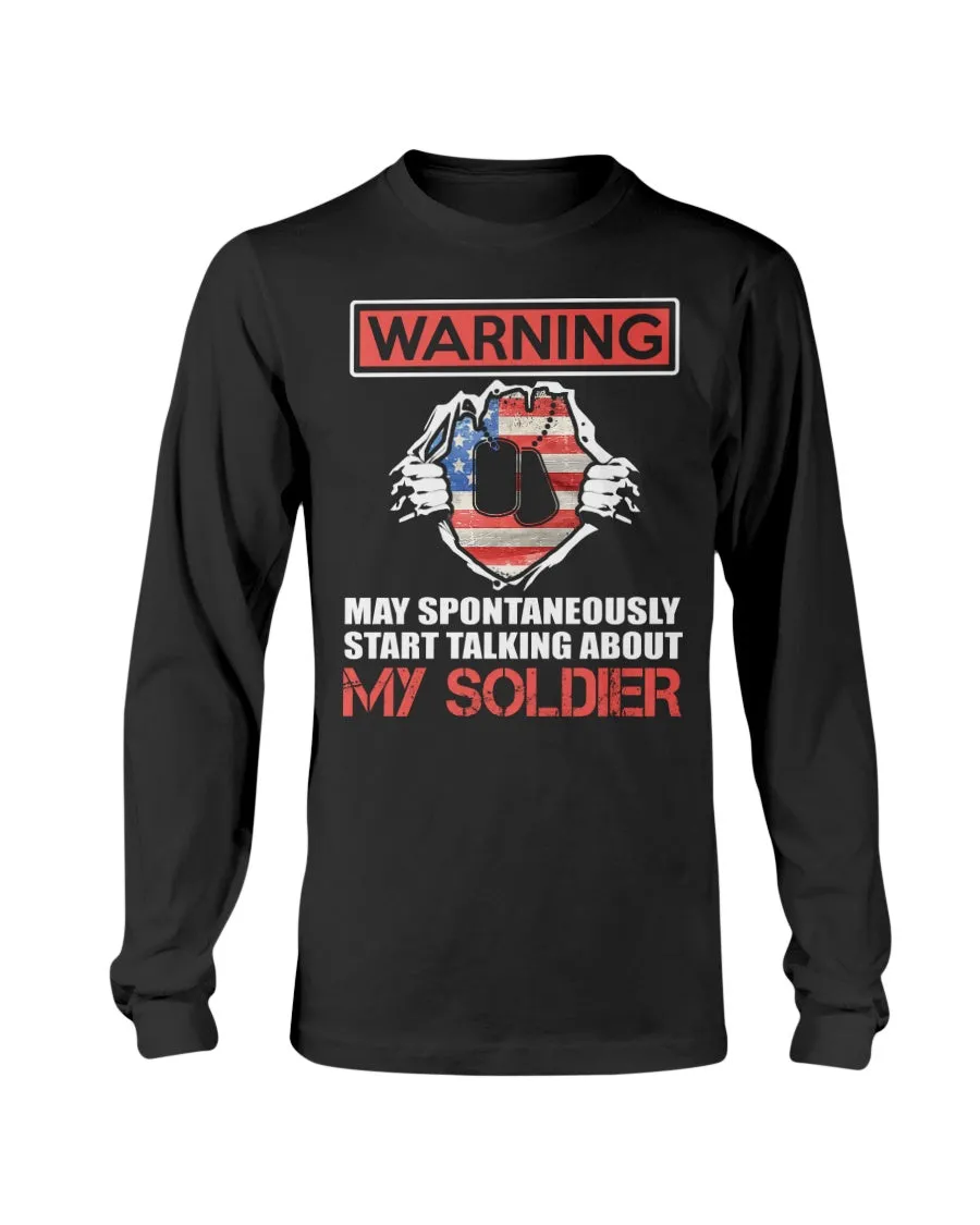 Army Mom Spontaneously T-shirts