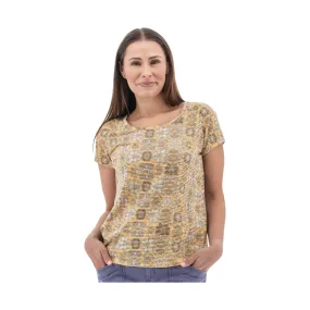 Aventura Women's Shaye Top - Golden Cream - ONLINE STORE CREDIT/EXCHANGE ONLY