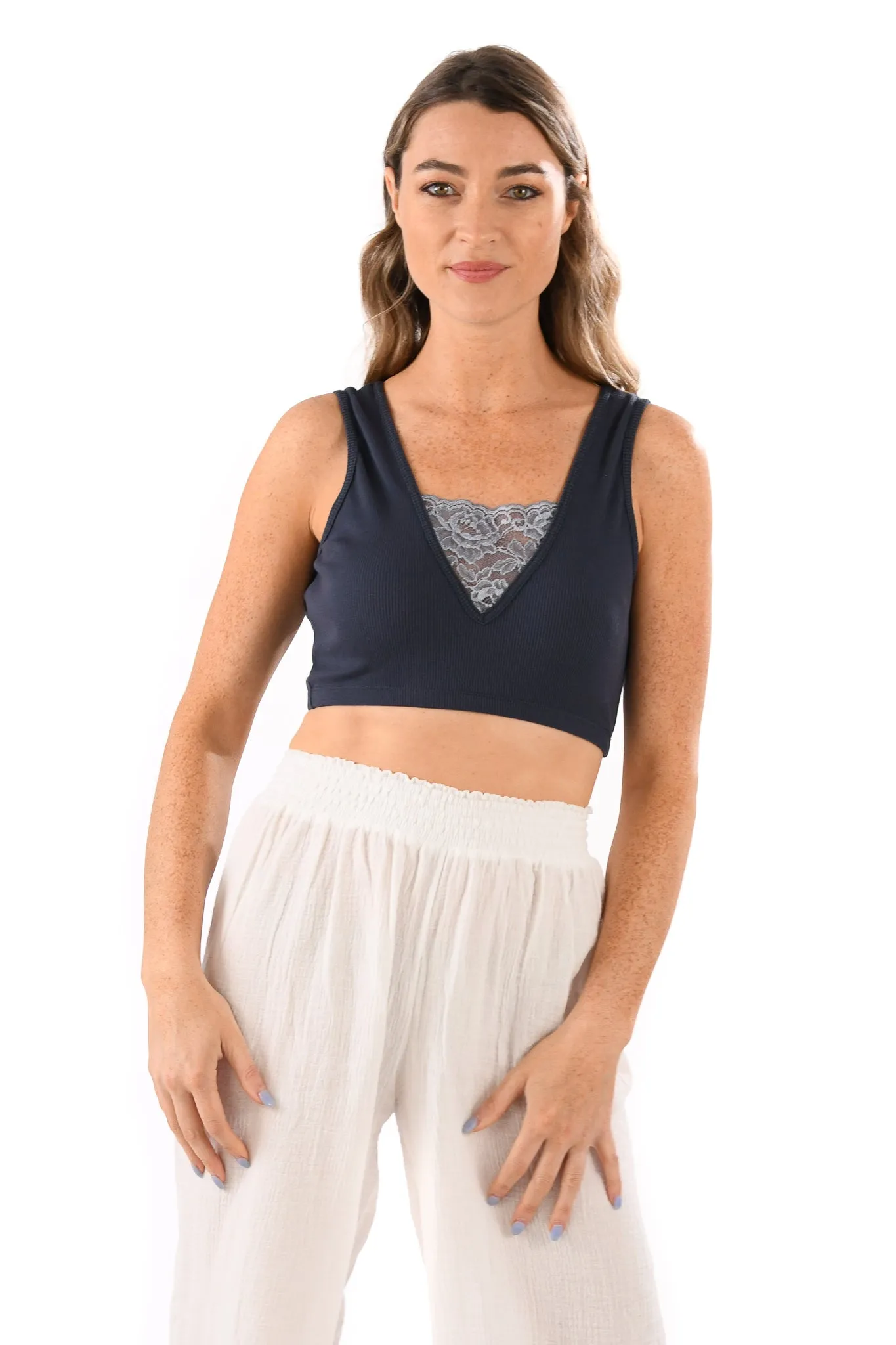 Bali Bralette / Navy