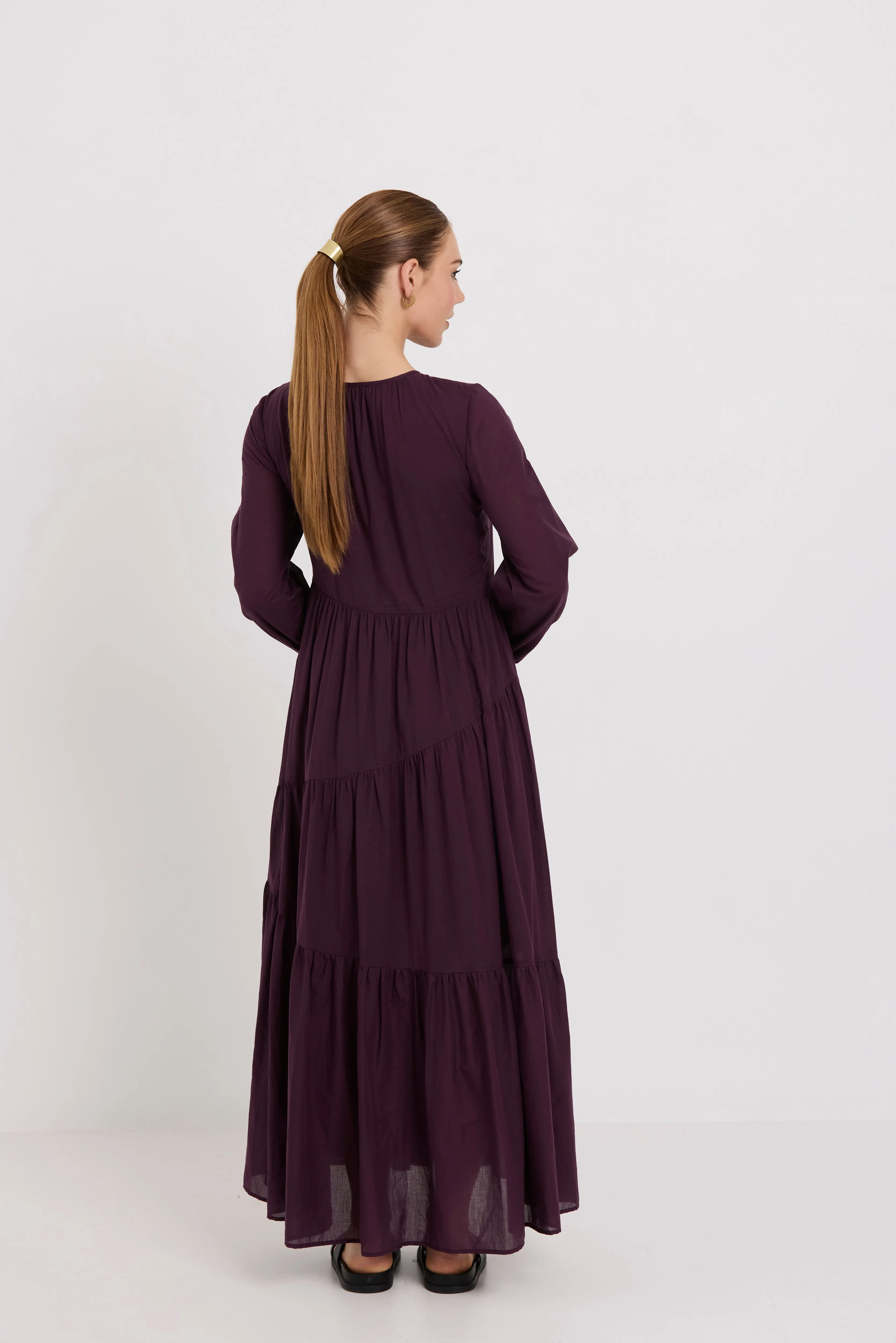 Barcelona Dress | Plum