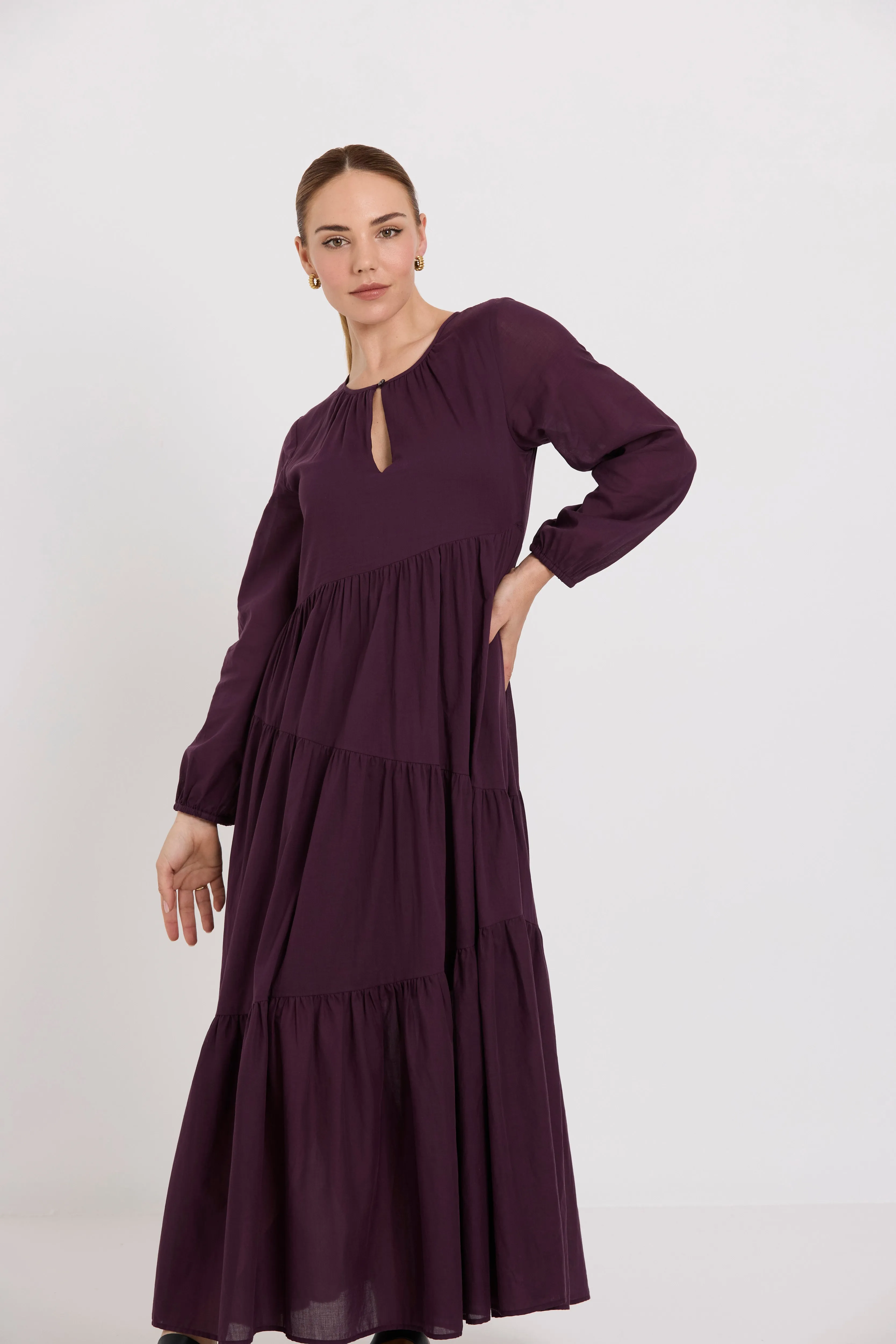 Barcelona Dress | Plum