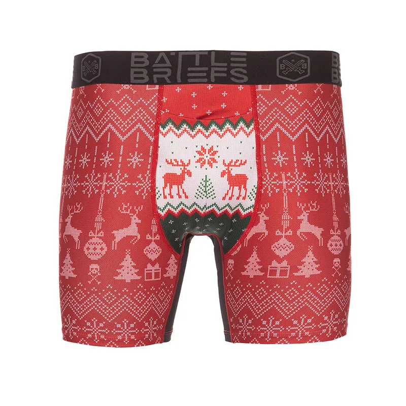 Battle Briefs Ugly Xmas Sweater