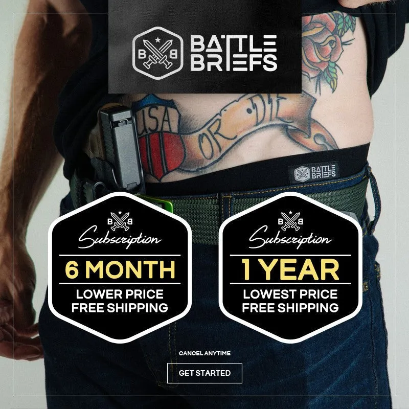 Battle Briefs Women's Cheeky Monthly SUBSCRIPTION